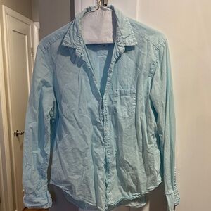 Frank & Eileen Light Blue Women's Blouse